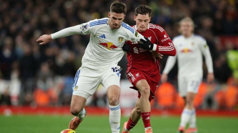 Liverpool y Leeds United empatan en su primer partido de 2026