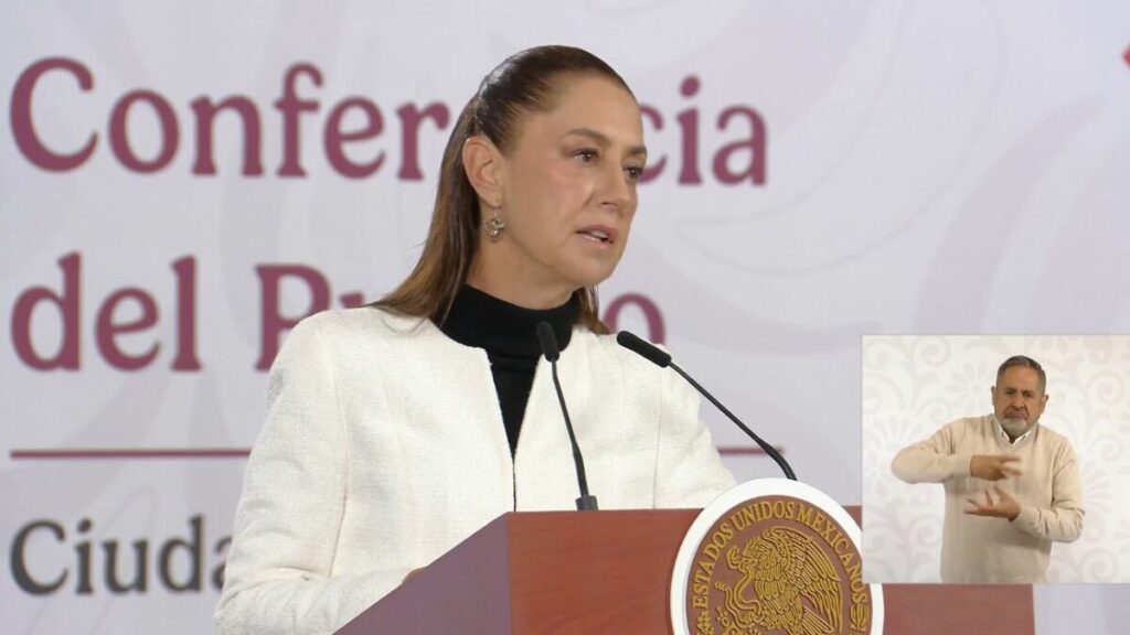 Sismo en México interrumpe La Mañanera: Sheinbaum asegura que no hay daños graves