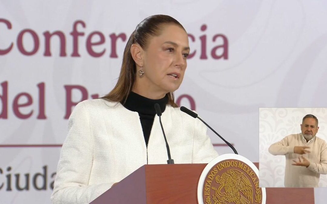 Sismo en México interrumpe La Mañanera: Sheinbaum asegura que no hay daños graves