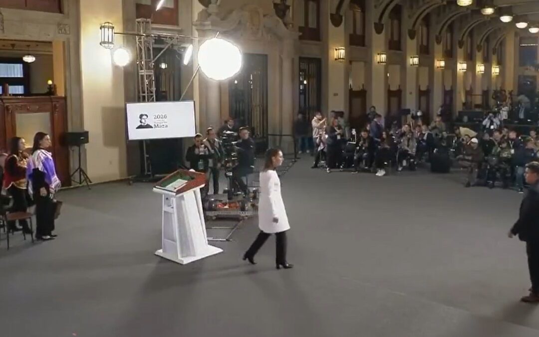 Alerta Sísmica Interrumpe a Claudia Sheinbaum Durante la Mañanera del Pueblo