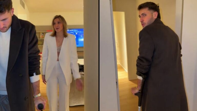 La hermana de Santi Giménez se burla de su lesión con un ingenioso chiste en TikTok