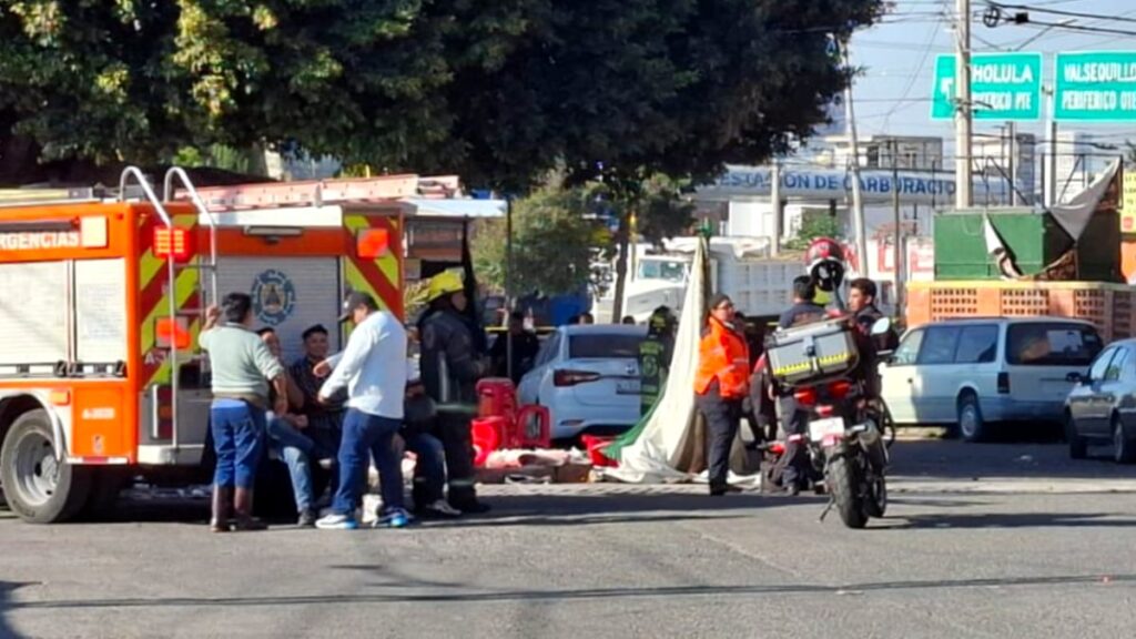 Explosión de Gas en Puebla: Al Menos 14 Heridos por Accidente en Puesto Callejero