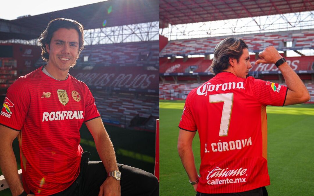 Toluca da la bienvenida a Sebastián Córdova, nuevo refuerzo al ritmo de Cristian Castro para el Clausura 2026