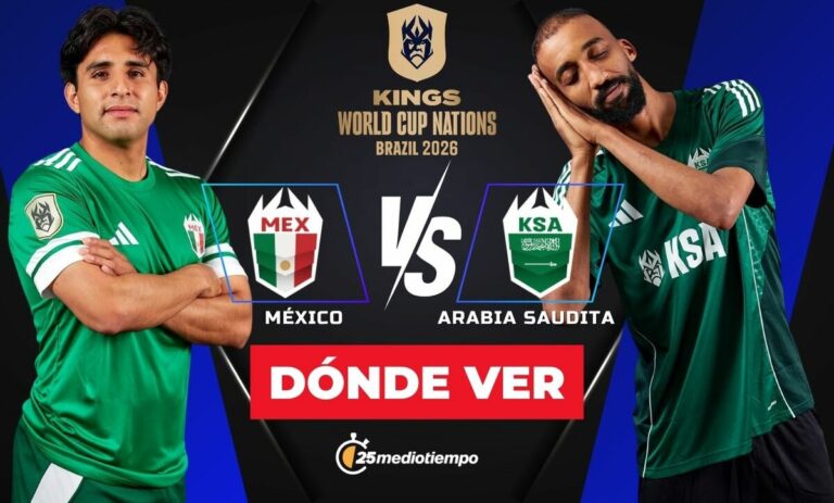 México vs Arabia Saudita: Horario y Dónde Ver el Kings World Cup Naciones 2026