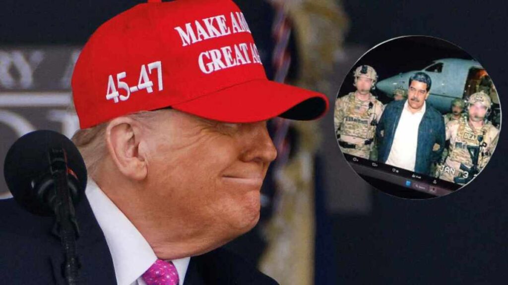 Donald Trump Revela Captura de Nicolás Maduro Tras Ataque de Estados Unidos en Venezuela