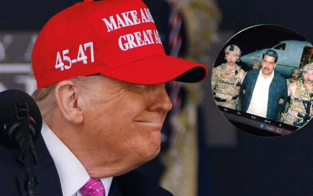 Donald Trump Revela Captura de Nicolás Maduro Tras Ataque de Estados Unidos en Venezuela