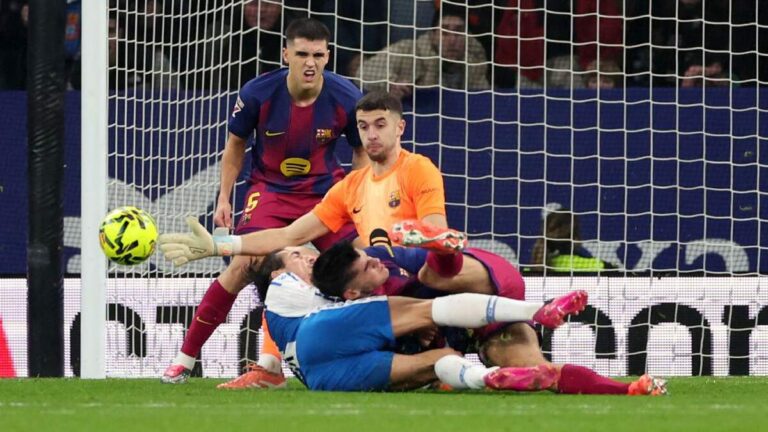 Polémica jugada de Joan García en el Espanyol vs Barcelona: ¡Inimaginable!