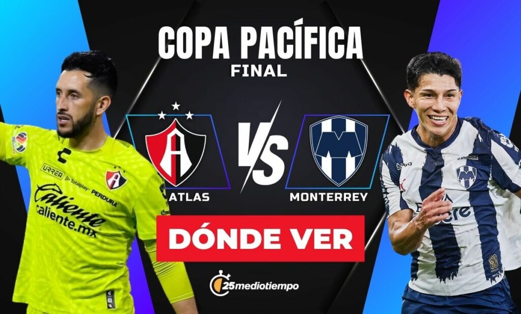 Copa Pacífica 2026: Cómo ver EN VIVO la Final entre Atlas y Monterrey