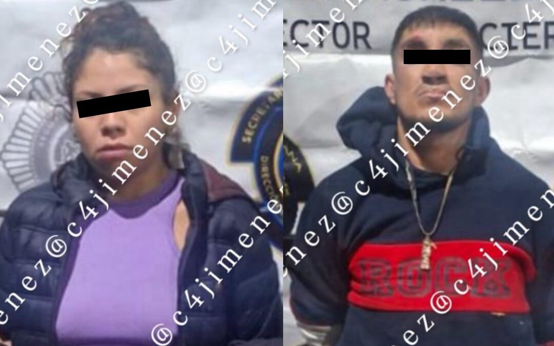 Detención de Irving y Stefany en Iztacalco tras atropello a policía