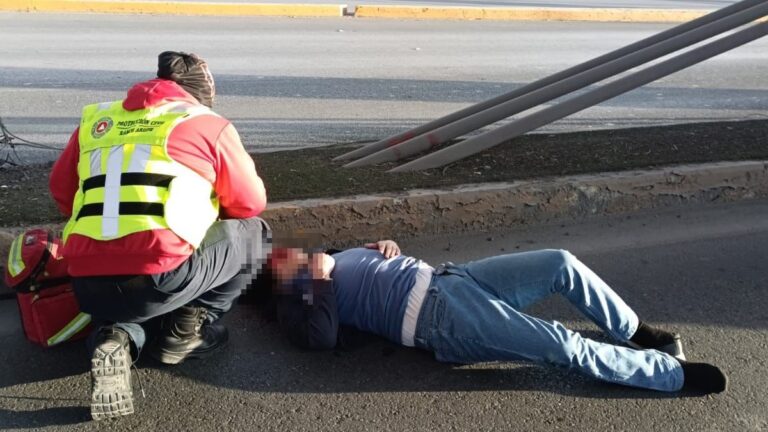 Atropello en la carretera Saltillo-Monterrey: Joven de 20 años herido tras un incidente