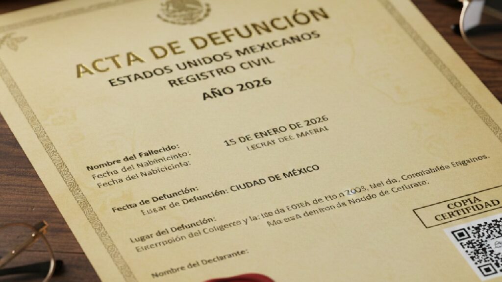 Costo del Acta de Defunción en 2026: Lo Que Necesitas Saber en Torreón