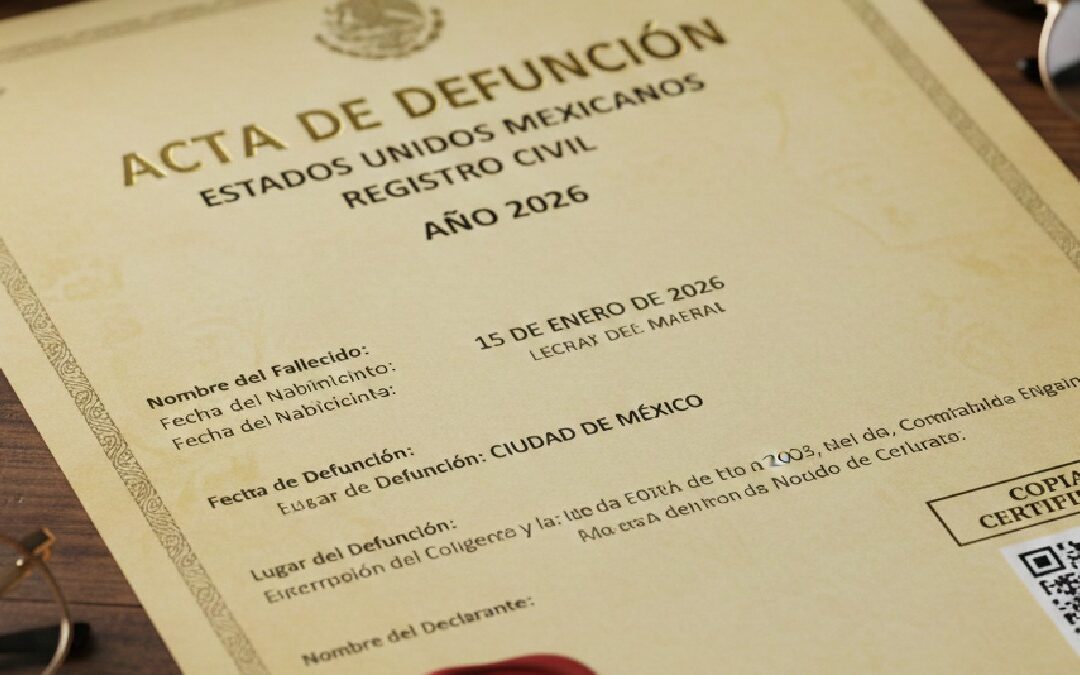 Costo del Acta de Defunción en 2026: Lo Que Necesitas Saber en Torreón