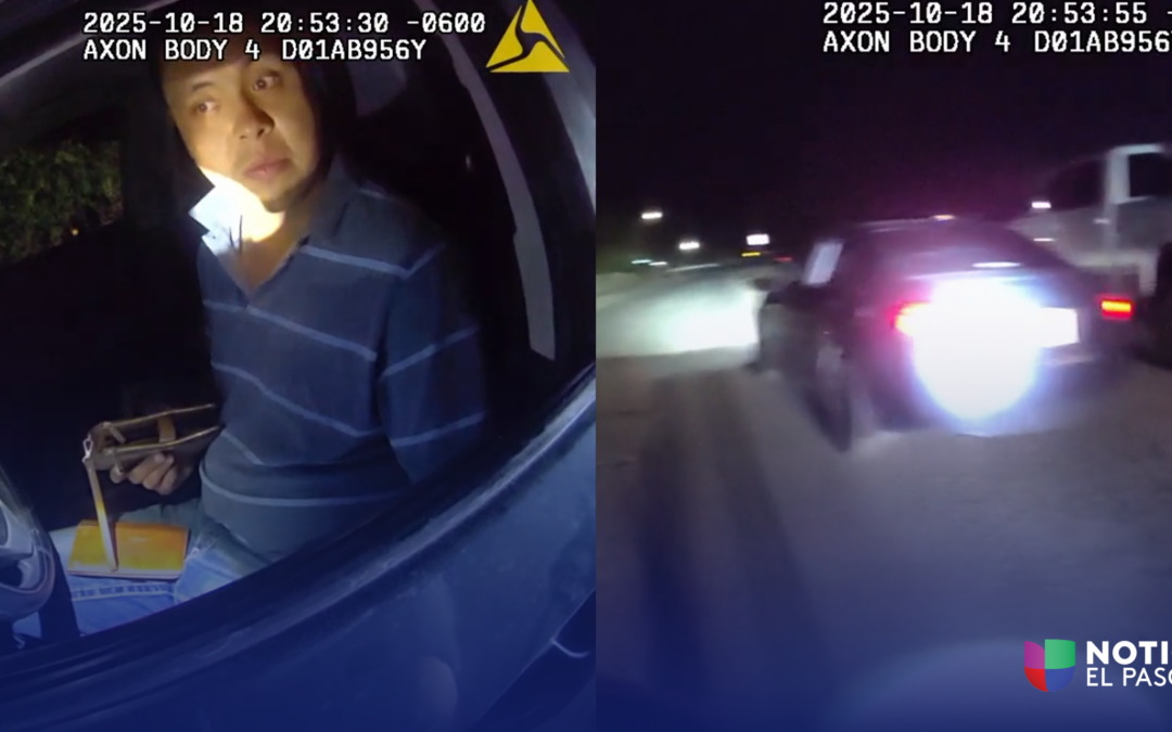 Arresto en El Paso: Hombre Huye de Agente del Alguacil y es Capturado Sin Resistencia