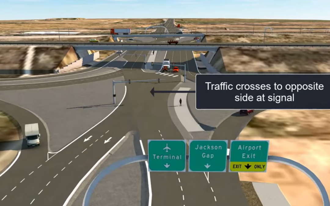 Mejora Vial en el Aeropuerto Internacional de Denver: Nuevo Intercambiador Diamante Divergente en Peña Boulevard