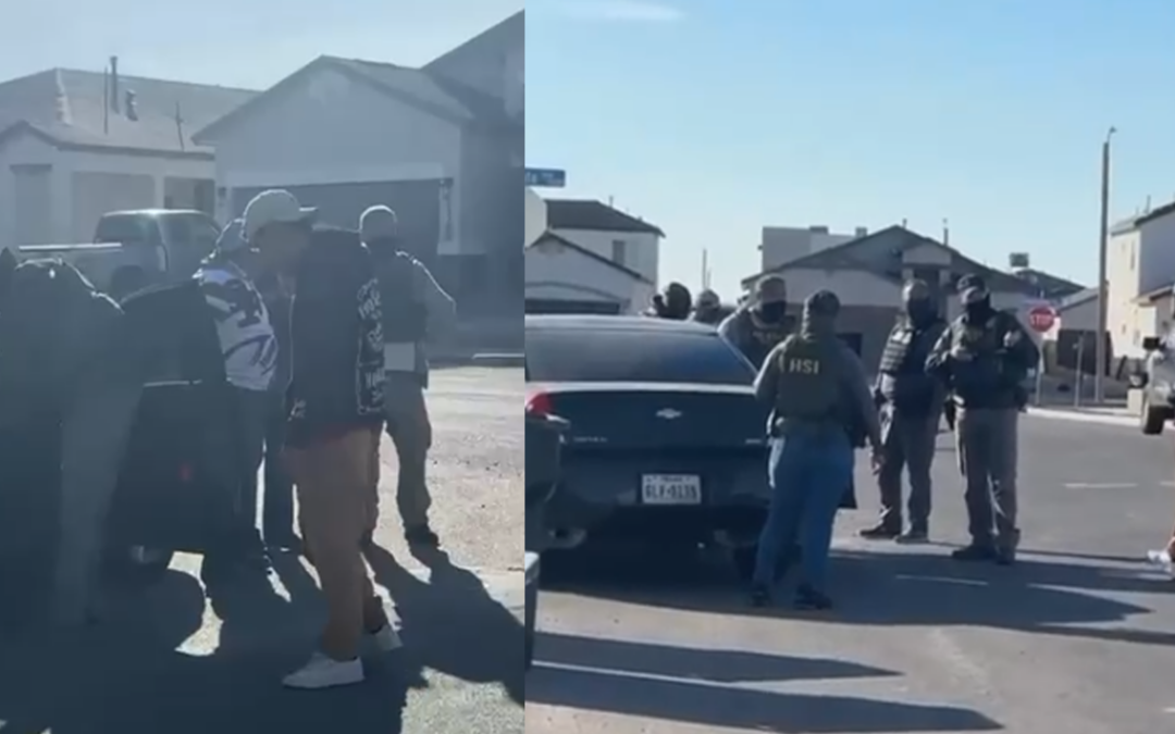 ICE y Patrulla Fronteriza detienen a cuatro indocumentados en El Paso: Detalles del Arresto