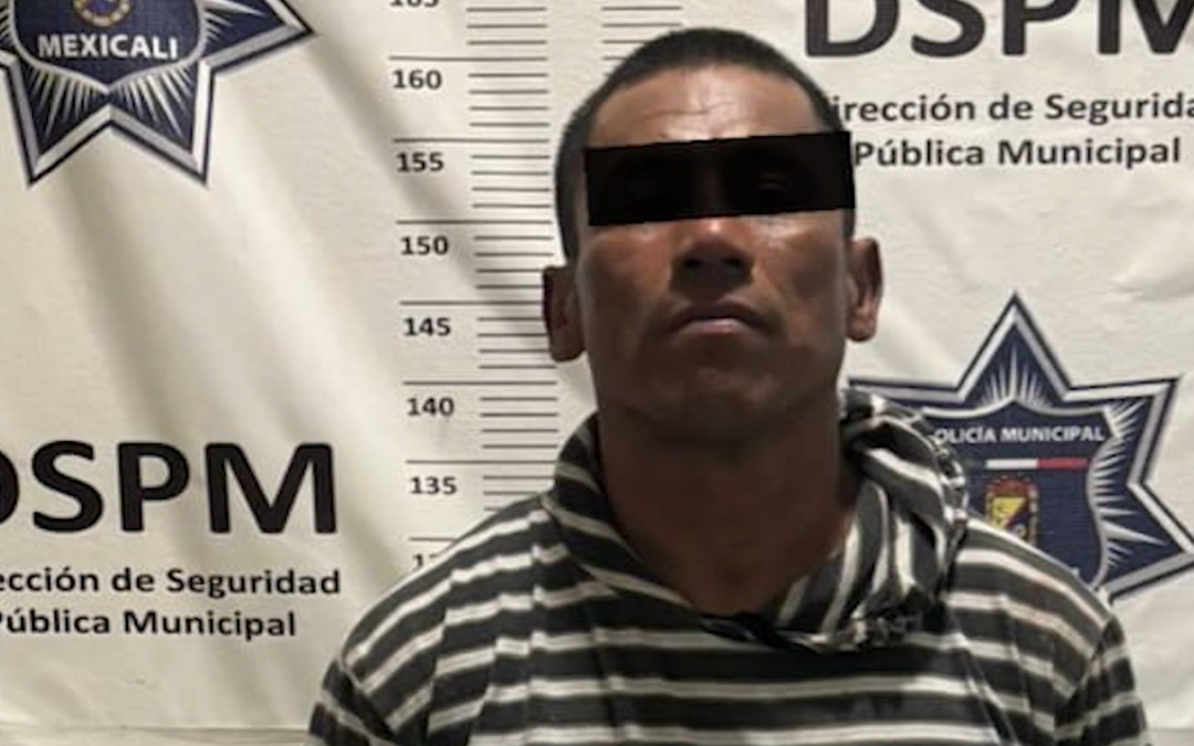 Arrestan a Hombre por Robo de Telecomunicaciones en Mexicali