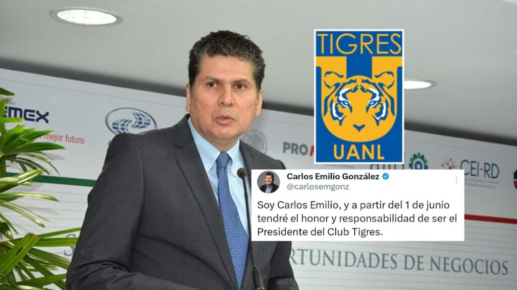 Carlos Emilio González asume liderazgo en Tigres UANL: Declaraciones sobre su nuevo rol